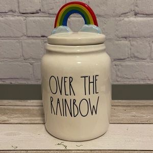 Rae Dunn Over the Rainbow Canister